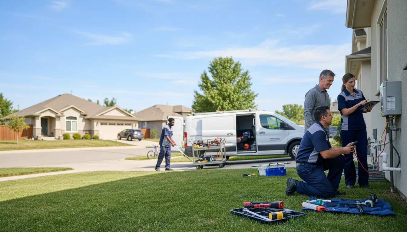 Tankless water heater service in Mohnton, PA